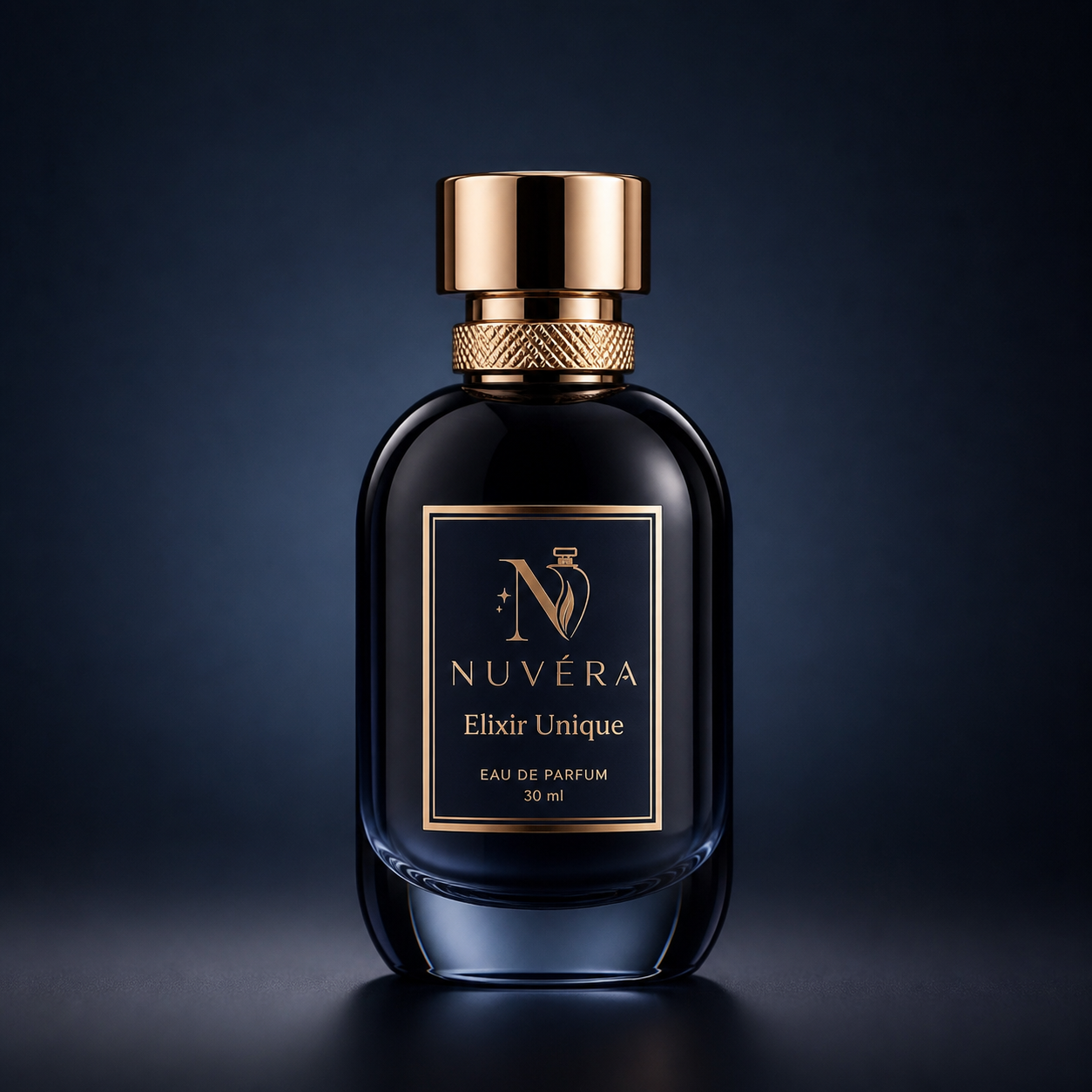 Frasco individual del perfume NUVÉRA Elixir Unique de 30 ml